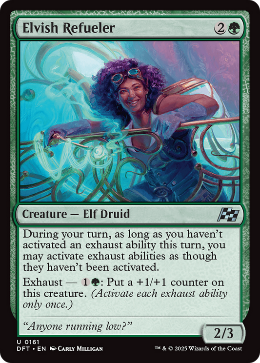 Elvish Refueler (DFT) #161 [EN/N] s/o