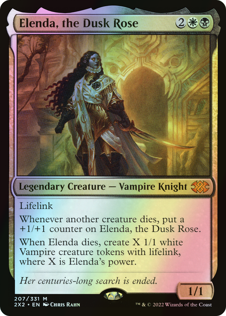 Elenda, the Dusk Rose (2X2) #207 [EN/F]