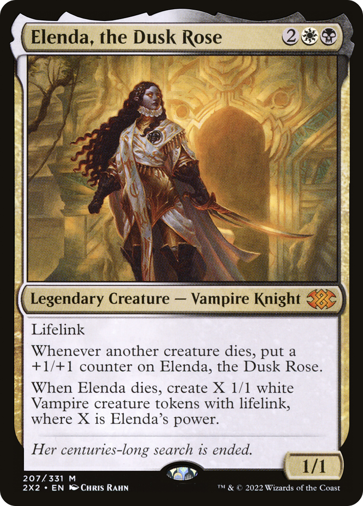 Elenda, the Dusk Rose (2X2) #207 [EN/N]