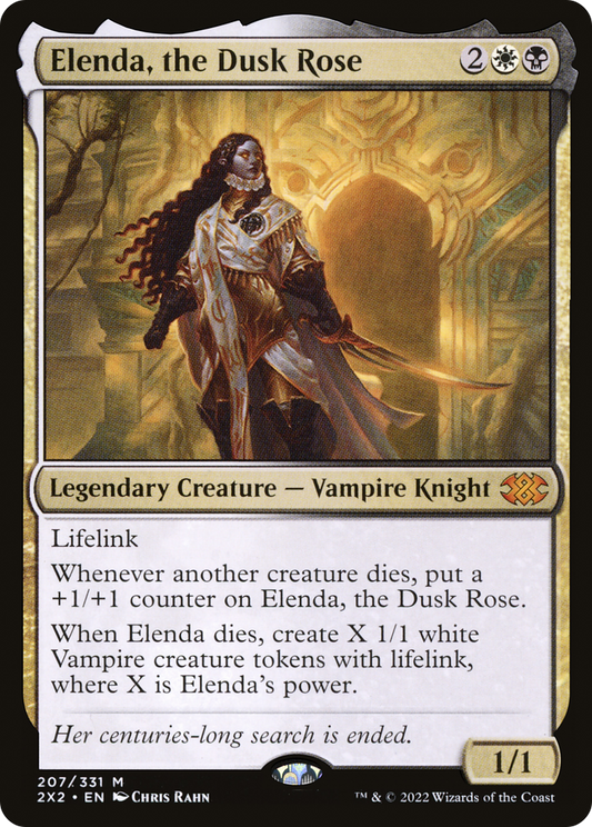Elenda, the Dusk Rose (2X2) #207 [EN/N]