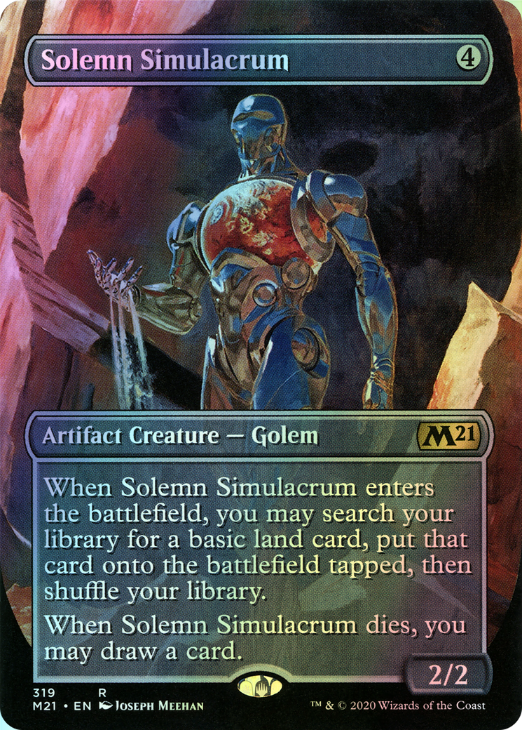 Solemn Simulacrum (M21) #319 [EN/F]
