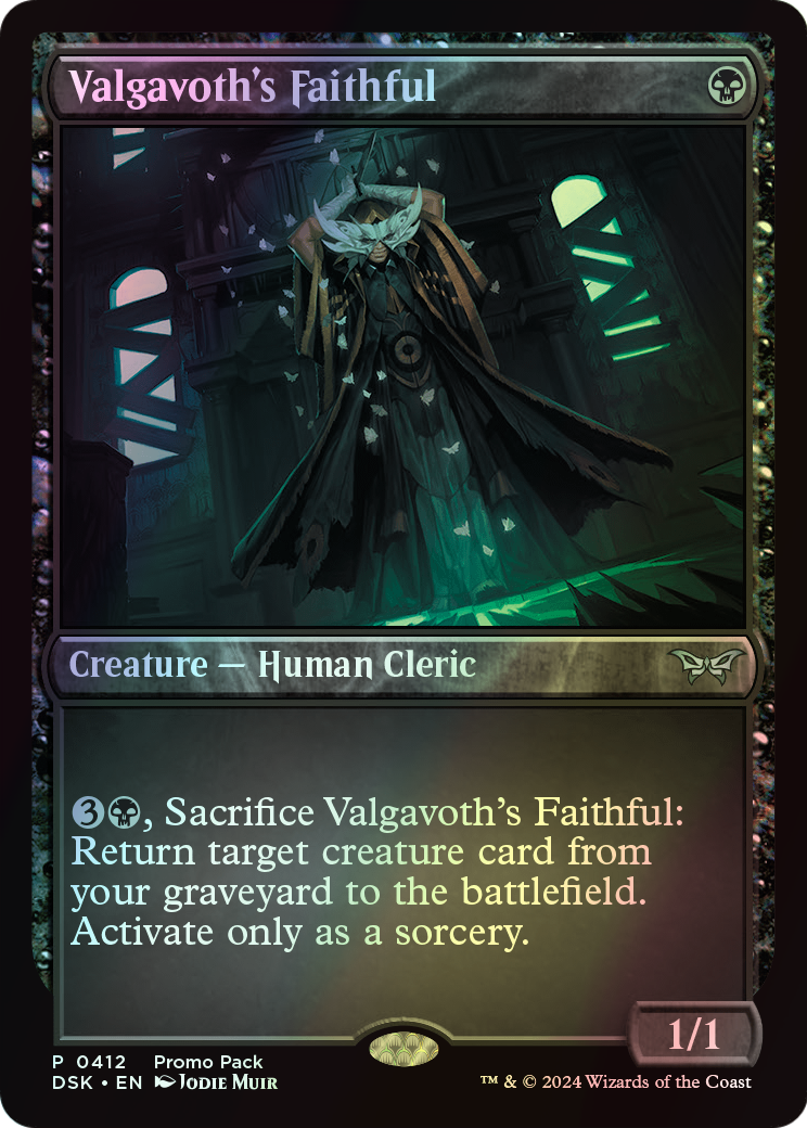 Valgavoth's Faithful (DSK) #412 [EN/F] s/o