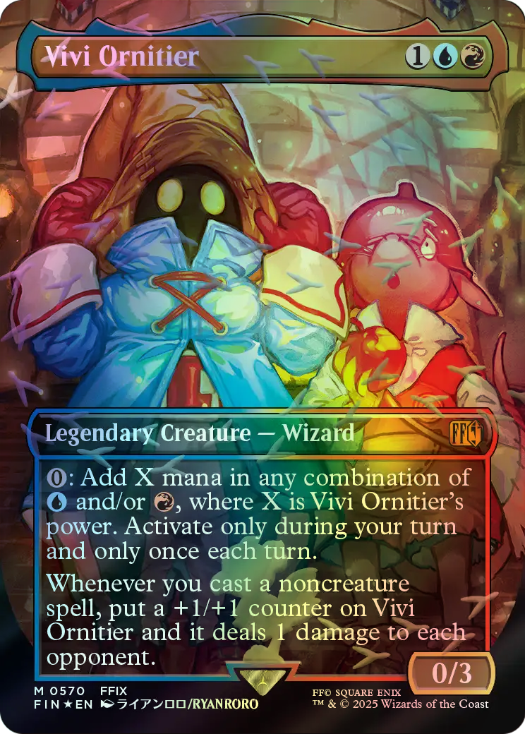 Vivi Ornitier - Chocobotrack Foil (FIN) #570 [EN/F]