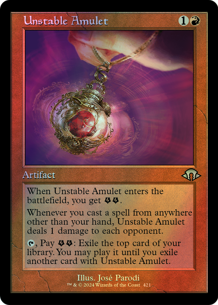 Unstable Amulet (MH3) #421 [EN/F]
