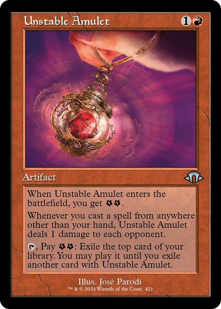 Unstable Amulet (MH3) #421 [EN/N]