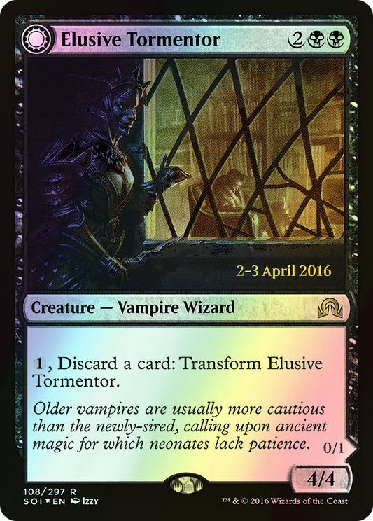 Elusive Tormentor // Insidious Mist (PSOI) #108s [EN/F]