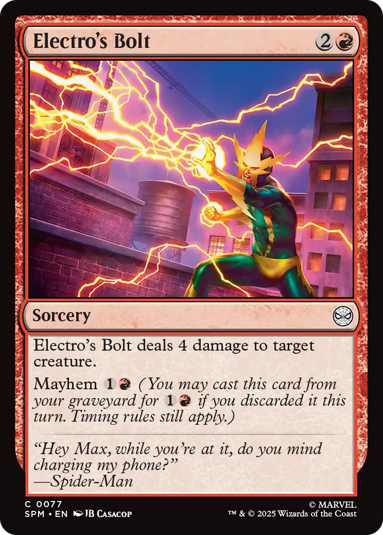 Electro's Bolt (SPM) #77 [EN/N]