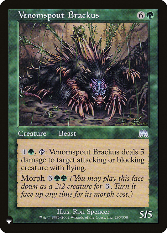 Venomspout Brackus (PLST) #ONS-295 [EN/N]