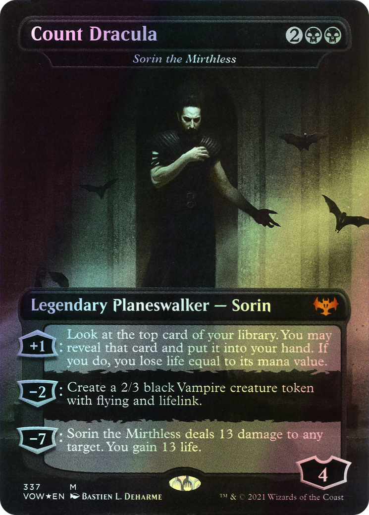 Sorin the Mirthless (VOW) #337 [EN/F] s/o