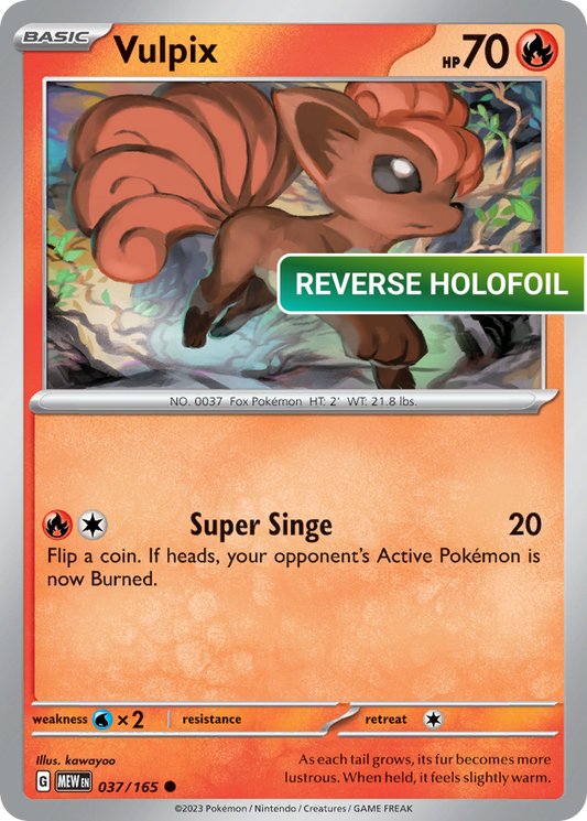 Vulpix (MEW) #037 [EN/R] s/o