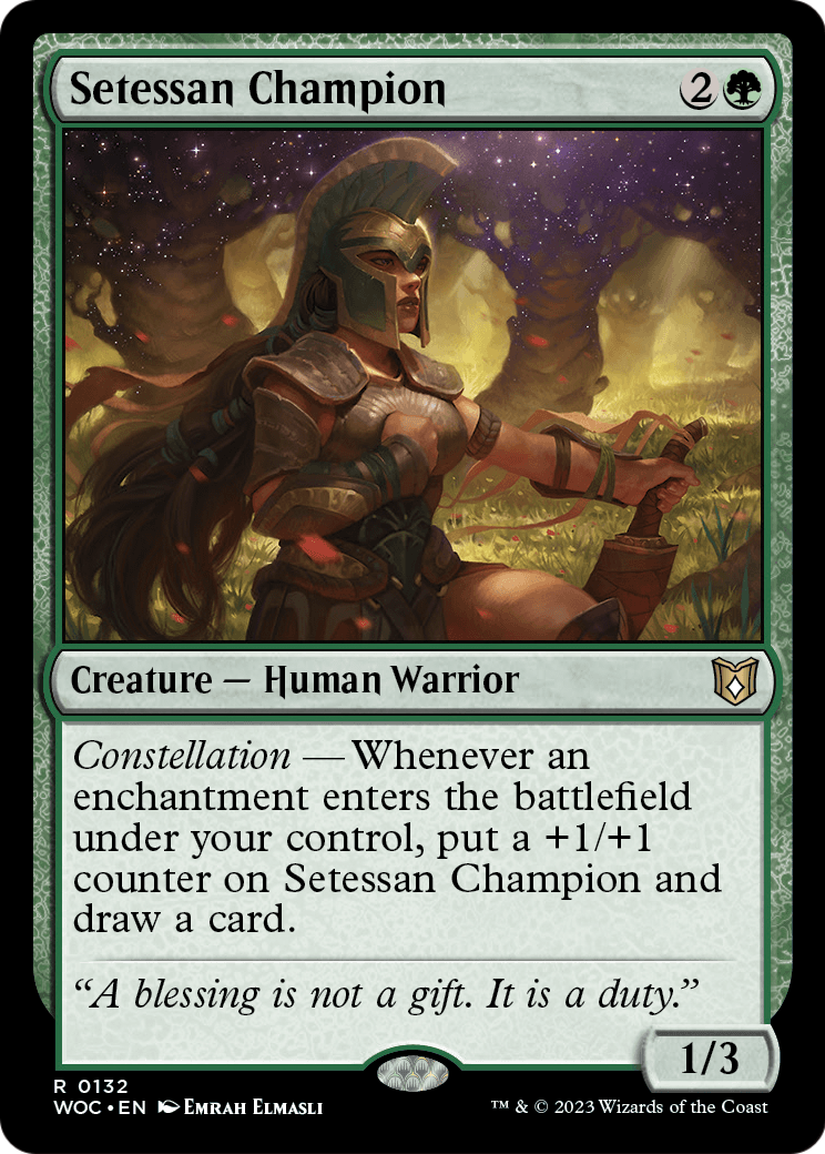 Setessan Champion (WOC) #132 [EN/N]
