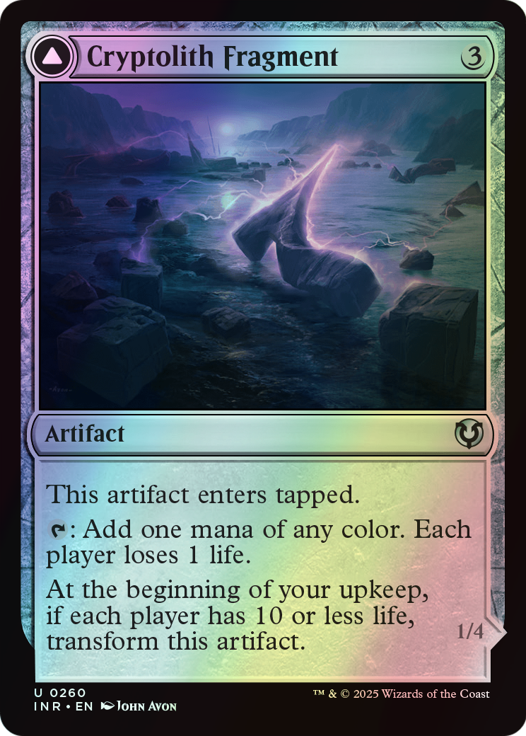 Cryptolith Fragment // Aurora of Emrakul (INR) #260 [EN/F]