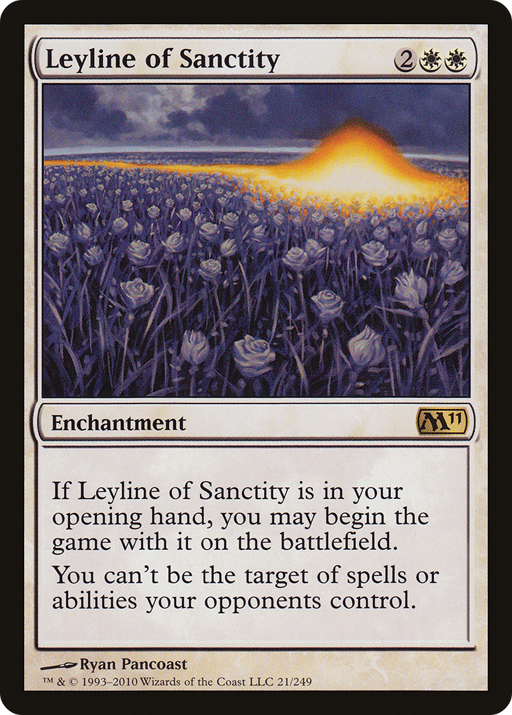 Leyline of Sanctity (M11) #21 [EN/N]