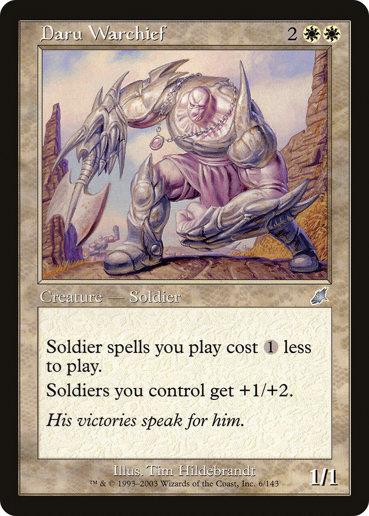 Daru Warchief (SCG) #6 [EN/N]