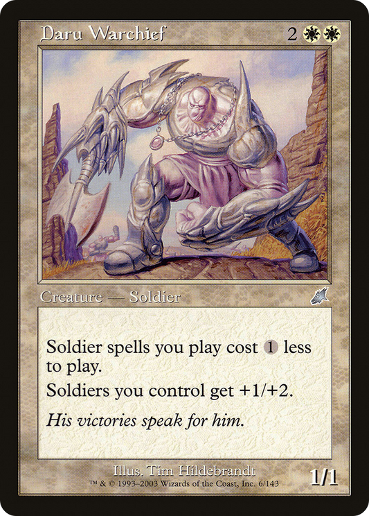 Daru Warchief (SCG) #6 [EN/N]