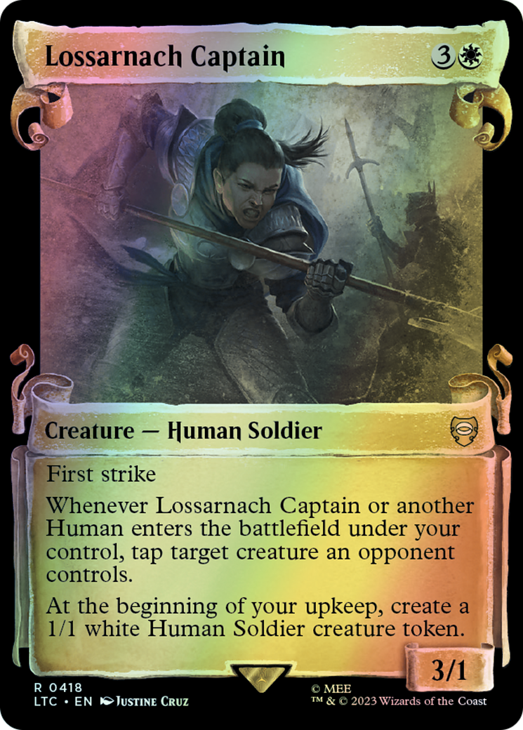 Lossarnach Captain - Silver Foil (LTC) #418 [EN/F] s/o