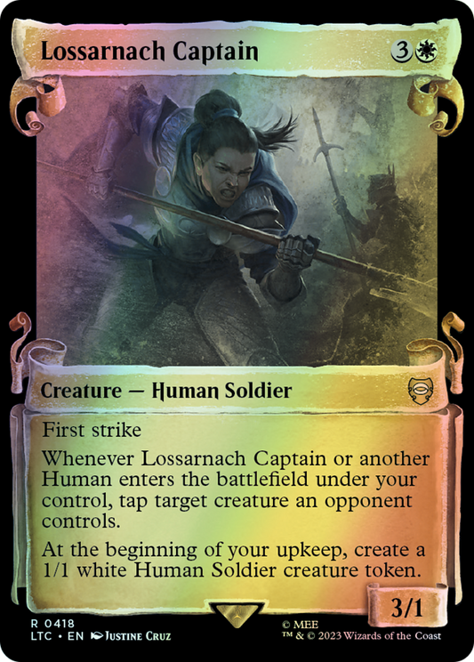 Lossarnach Captain - Silver Foil (LTC) #418 [EN/F] s/o