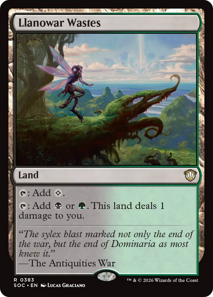 Llanowar Wastes (SOC) #383 [EN/N]