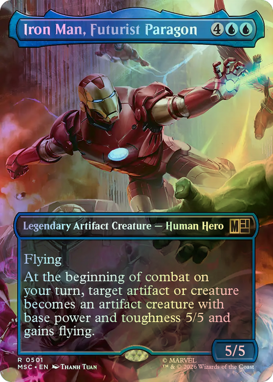 Iron Man, Futurist Paragon (MSC) #501 [EN/F]