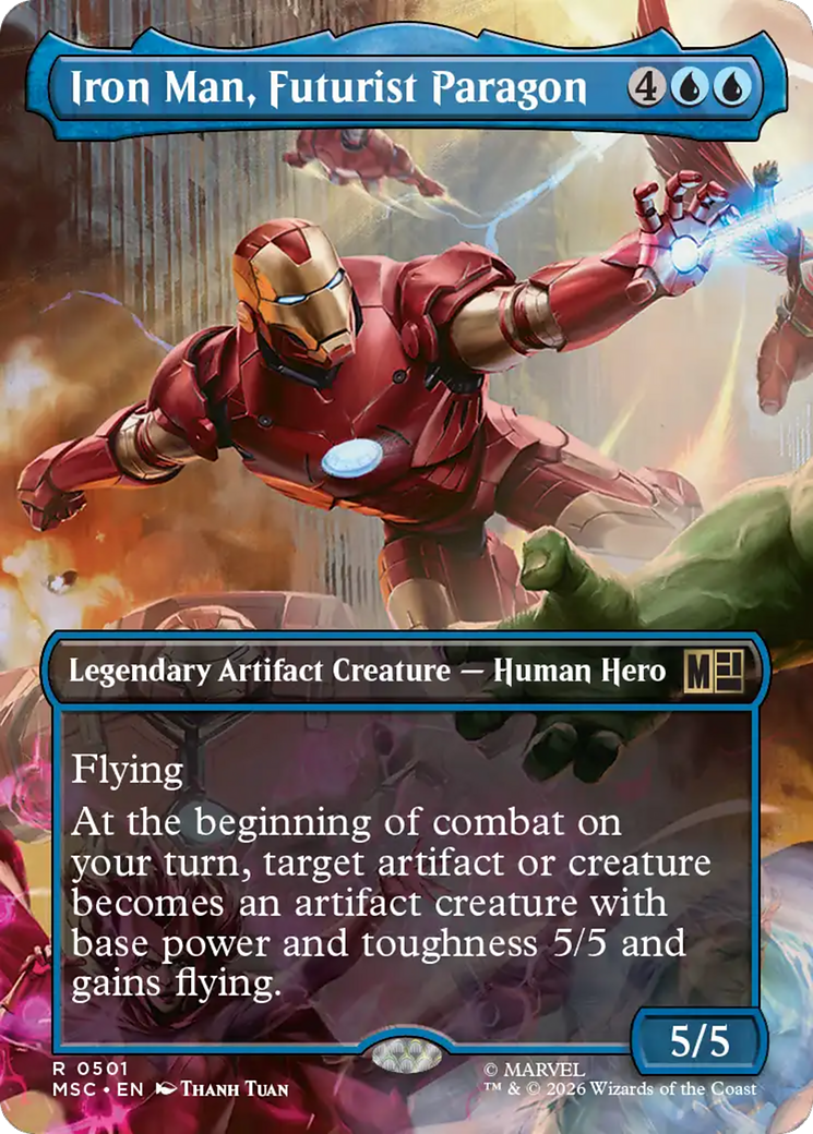Iron Man, Futurist Paragon (MSC) #501 [EN/N]