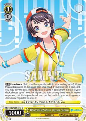 #ProteinTheSubaru, Oozora Subaru (HOL/W91) #HOL/W91-E016 [EN]