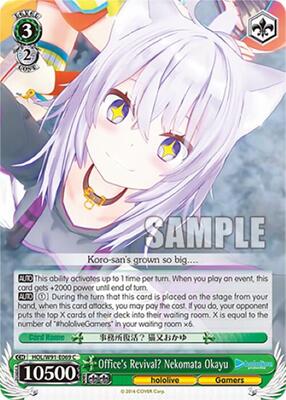 Office's Revival? Nekomata Okayu (HOL/W91) #HOL/W91-E069 [EN]