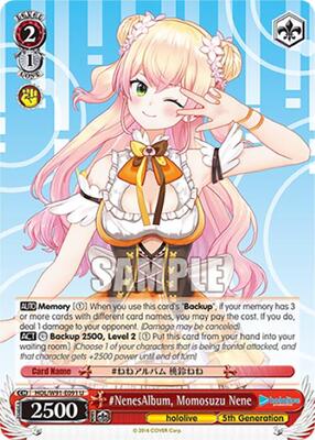 #NenesAlbum, Momosuzu Nene (HOL/W91) #HOL/W91-E091 [EN]