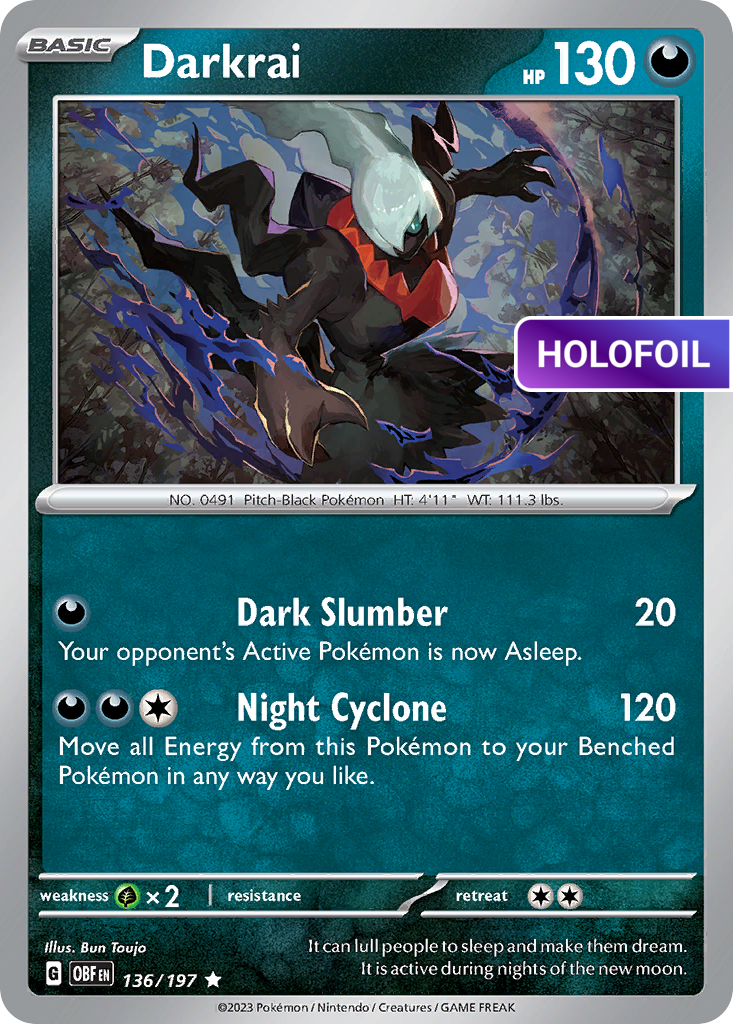 Darkrai (OBF) #136 [EN/H]