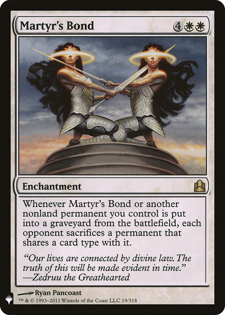 Martyr's Bond (PLST) #CMD-19 [EN/N] s/o
