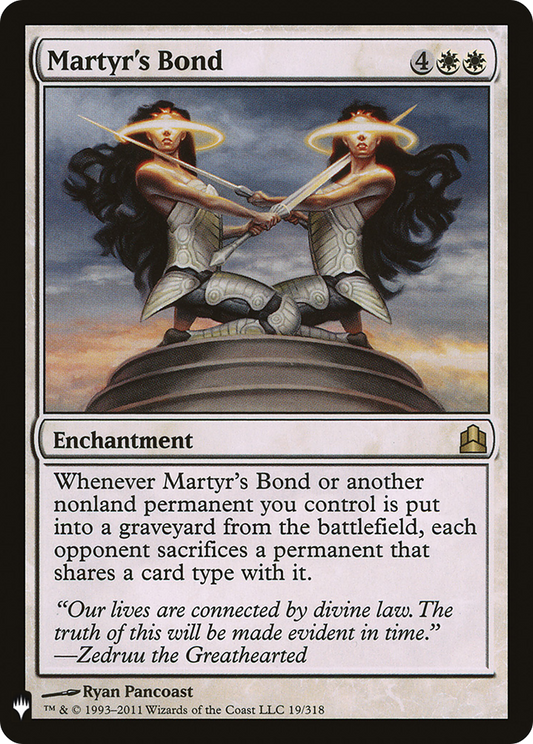 Martyr's Bond (PLST) #CMD-19 [EN/N] s/o