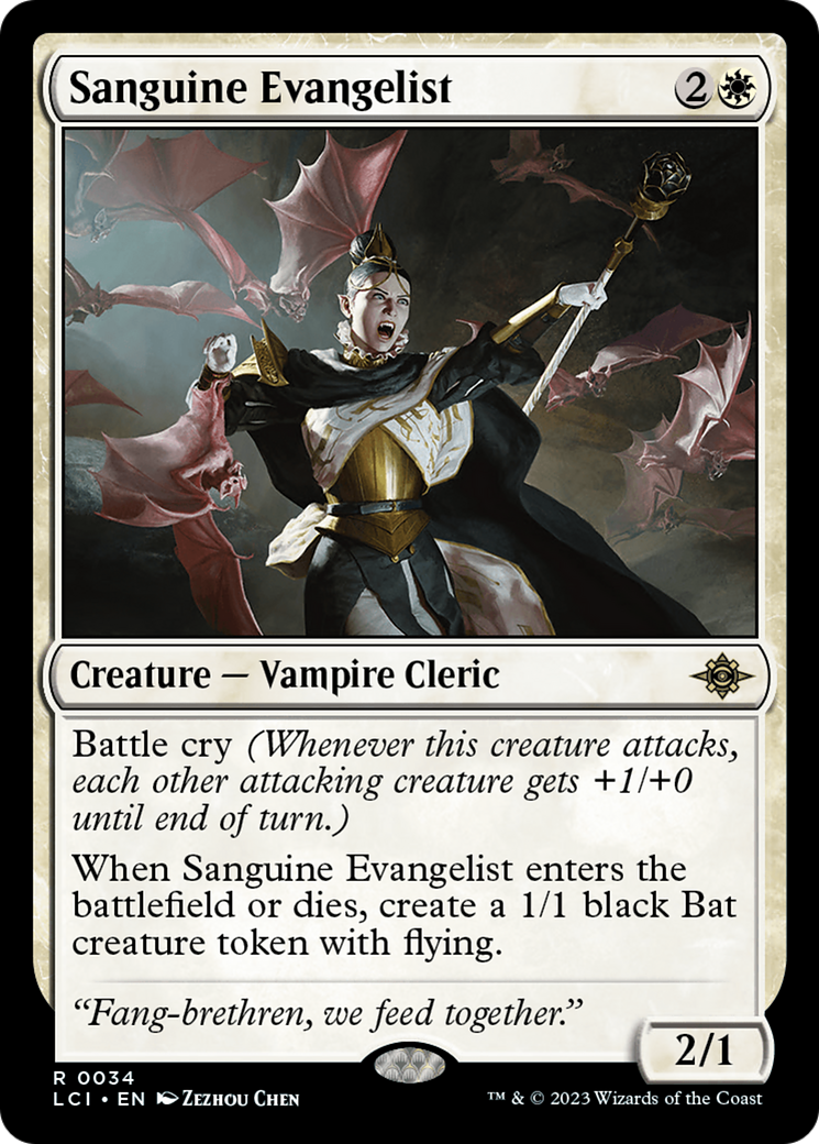 Sanguine Evangelist (LCI) #34 [EN/N]