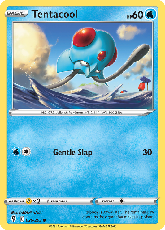 Tentacool (EVS) #026 [EN/N] s/o