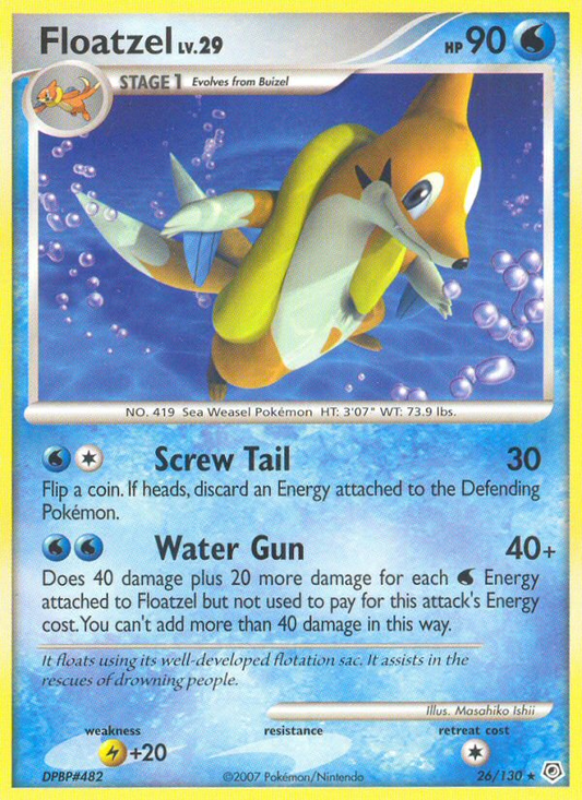 Floatzel (DP) #26 [EN/N]