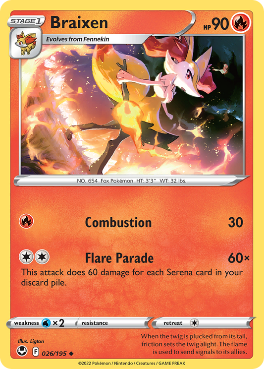 Braixen (SIT) #026 [EN/N]
