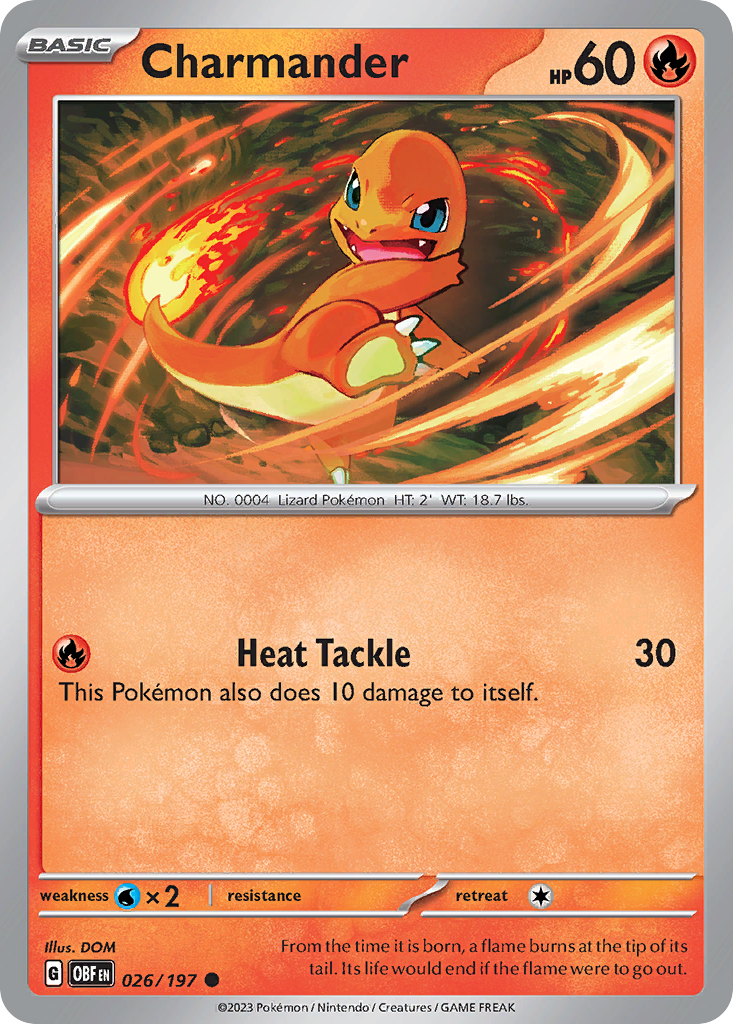 Charmander (OBF) #026 [EN/N] s/o