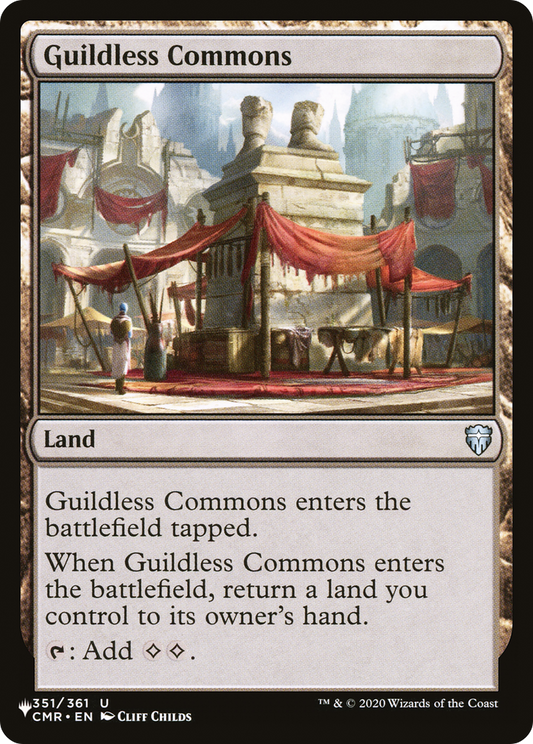 Guildless Commons (PLST) #CMR-351 [EN/N] s/o