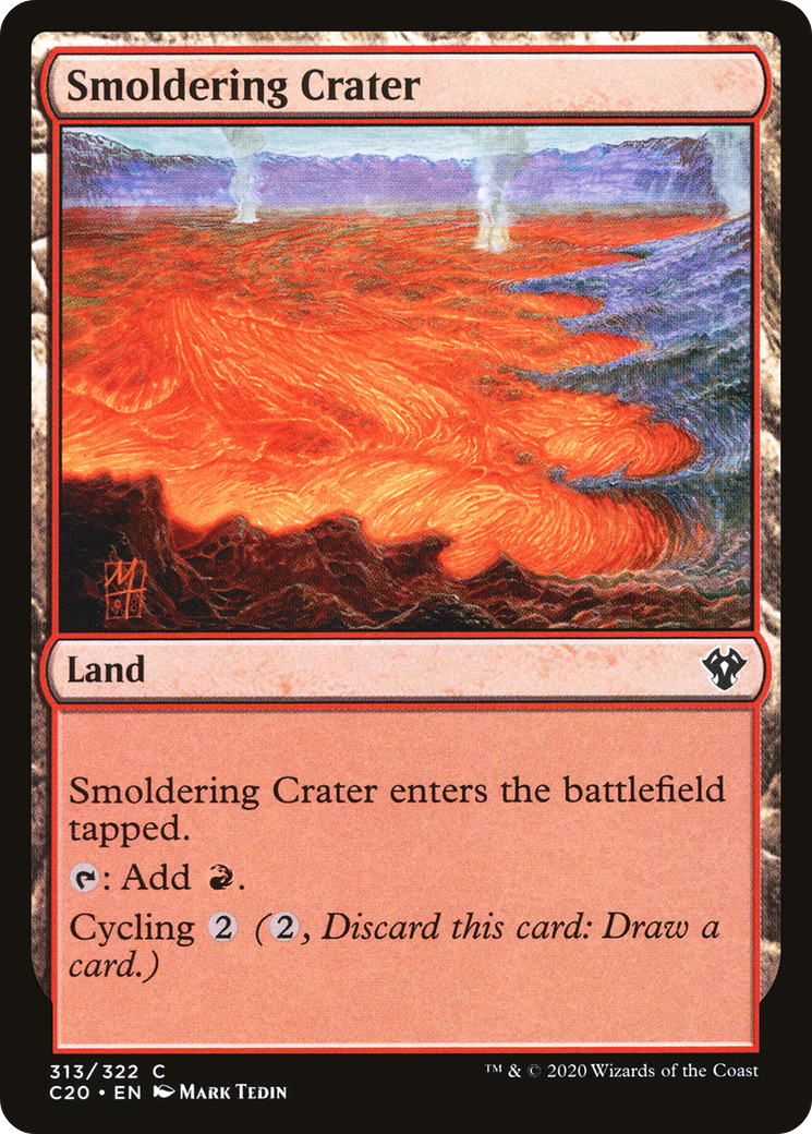 Smoldering Crater (C20) #313 [EN/N]