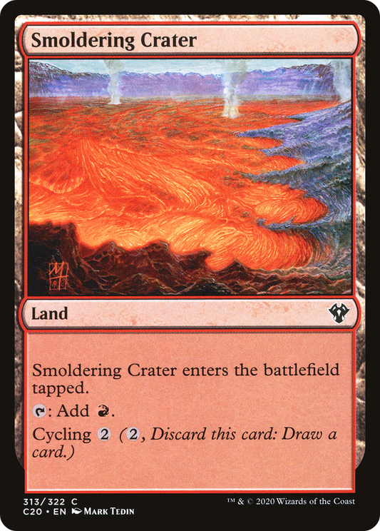 Smoldering Crater (C20) #313 [EN/N]