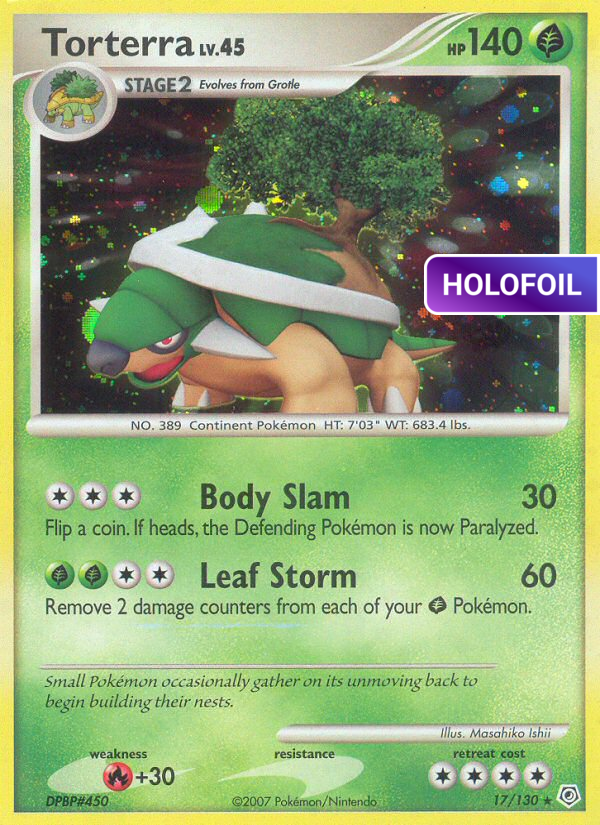 Torterra (DP) #17 [EN/H]
