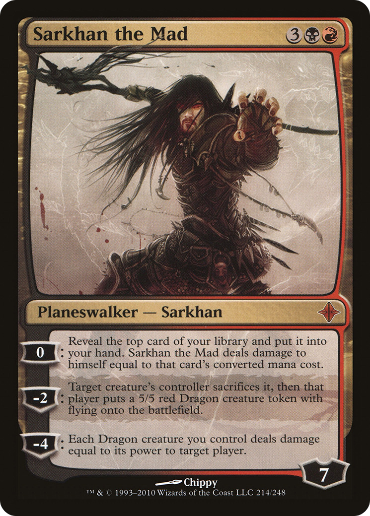 Sarkhan the Mad (ROE) #214 [EN/N] s/o