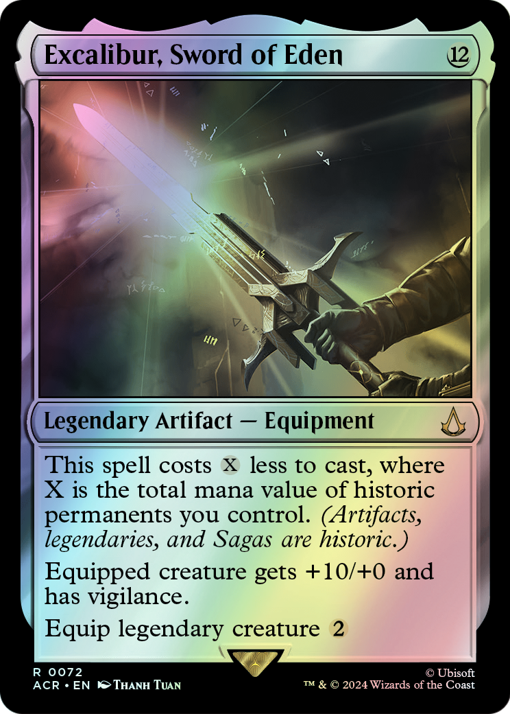 Excalibur, Sword of Eden (ACR) #72 [EN/F] s/o