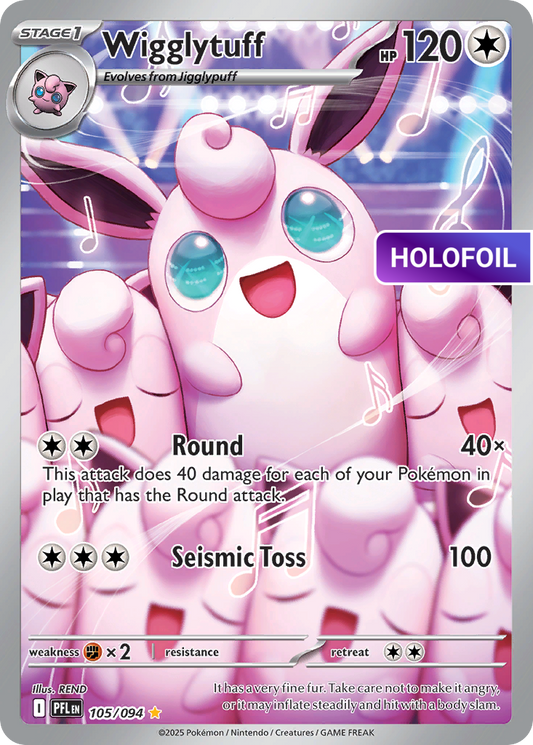 Wigglytuff - 105/094 (PFL) #105 [EN/H] s/o