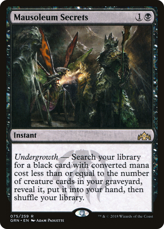 Mausoleum Secrets (GRN) #75 [EN/N] s/o