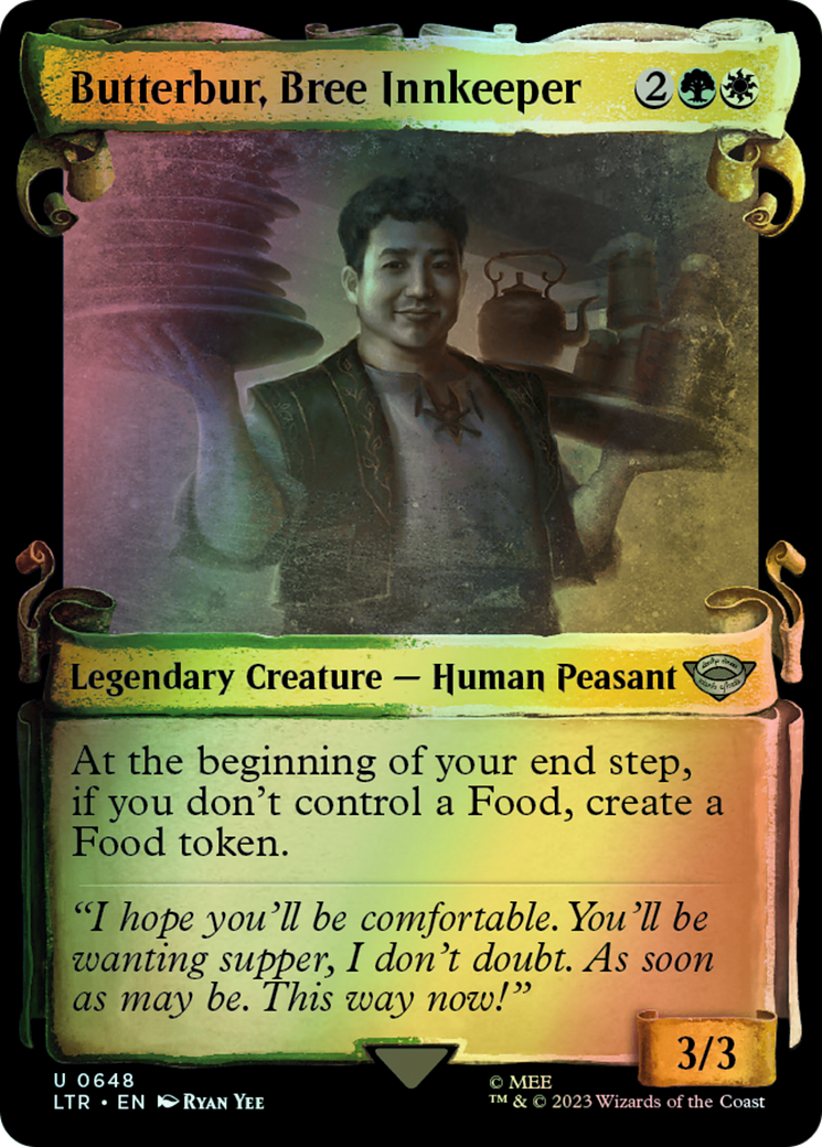Butterbur, Bree Innkeeper - Silver Foil (LTR) #648 [EN/F]
