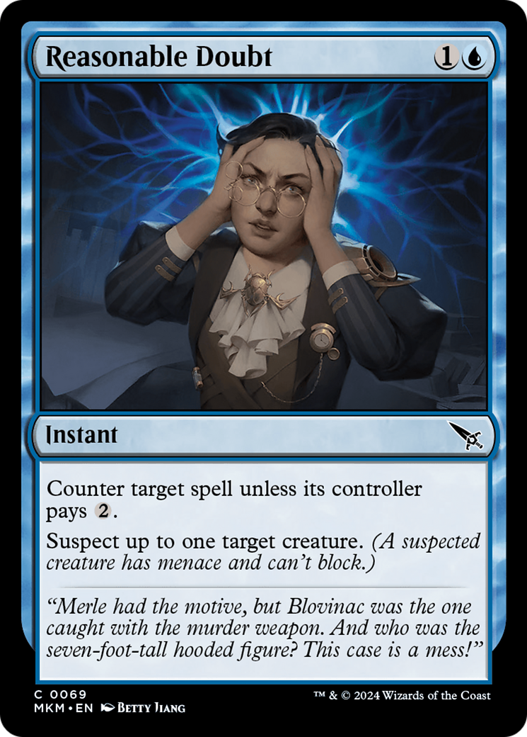 Reasonable Doubt (MKM) #69 [EN/N]