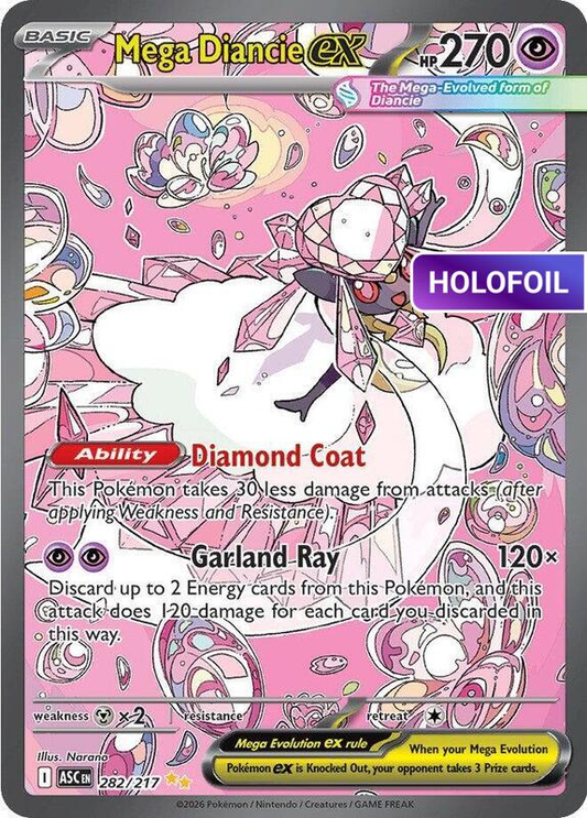Mega Diancie ex - 282/217 (ASC) #282 [EN/H]