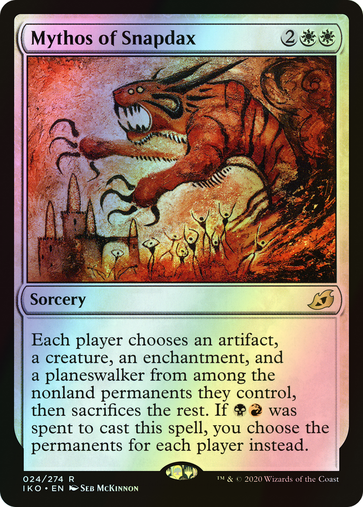 Mythos of Snapdax (IKO) #24 [EN/F]
