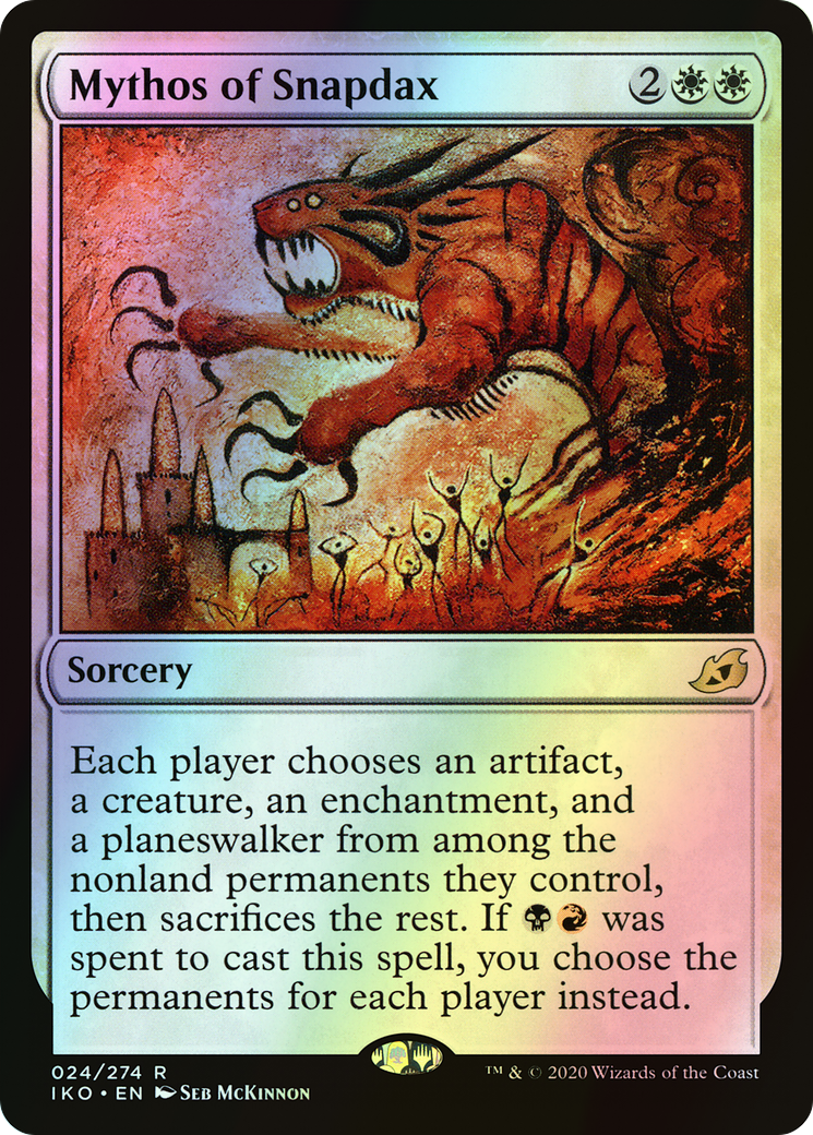 Mythos of Snapdax (IKO) #24 [EN/F]
