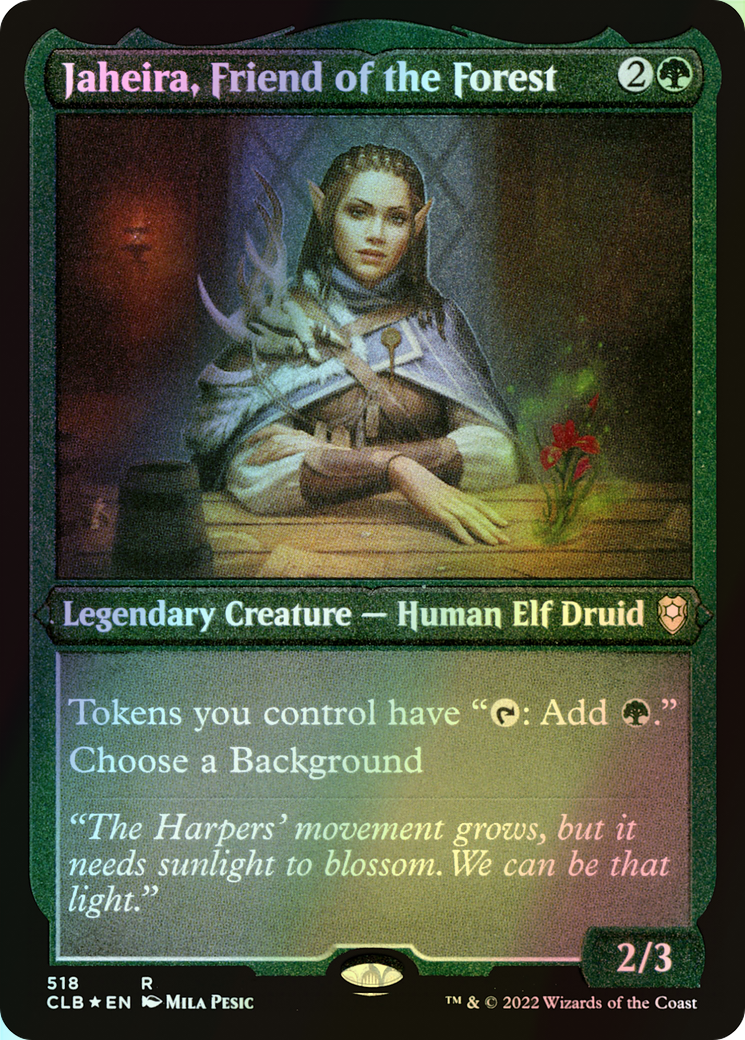 Jaheira, Friend of the Forest (CLB) #518 [EN/E] s/o