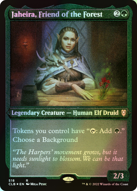 Jaheira, Friend of the Forest (CLB) #518 [EN/E] s/o